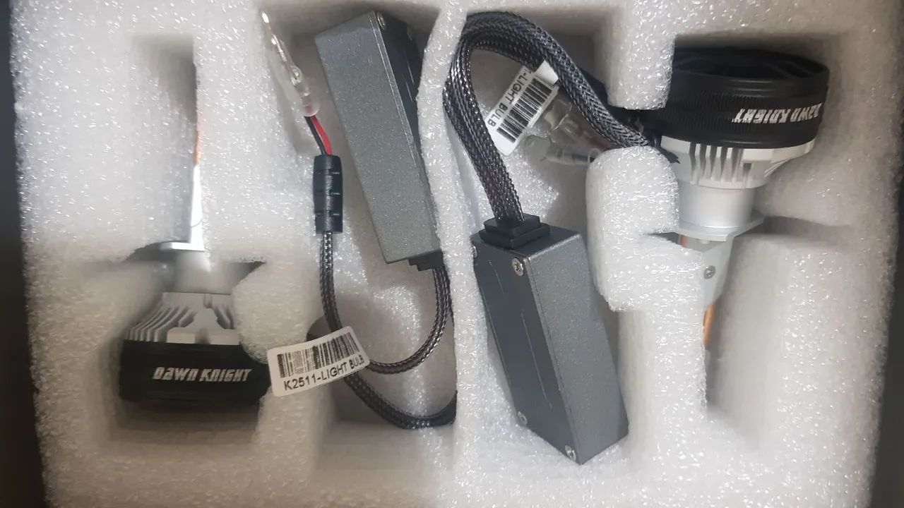 Lâmpada super LED K7C Dawn Knight H1 150 watts - Foto 2