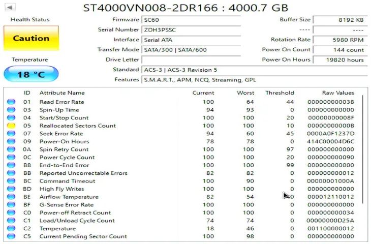 HD 3,5" 4TB Seagate ST4000VN008 NAS Testado e Funcionando - Foto 2