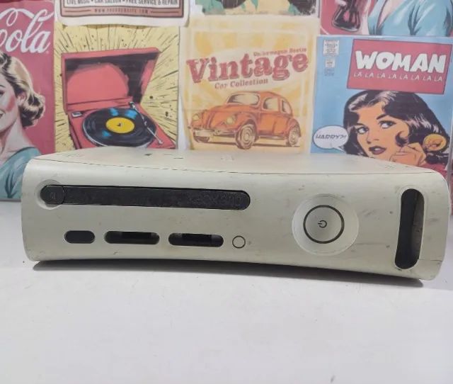 Console Xbox 360 BRANCO Retirar peças ou testar 