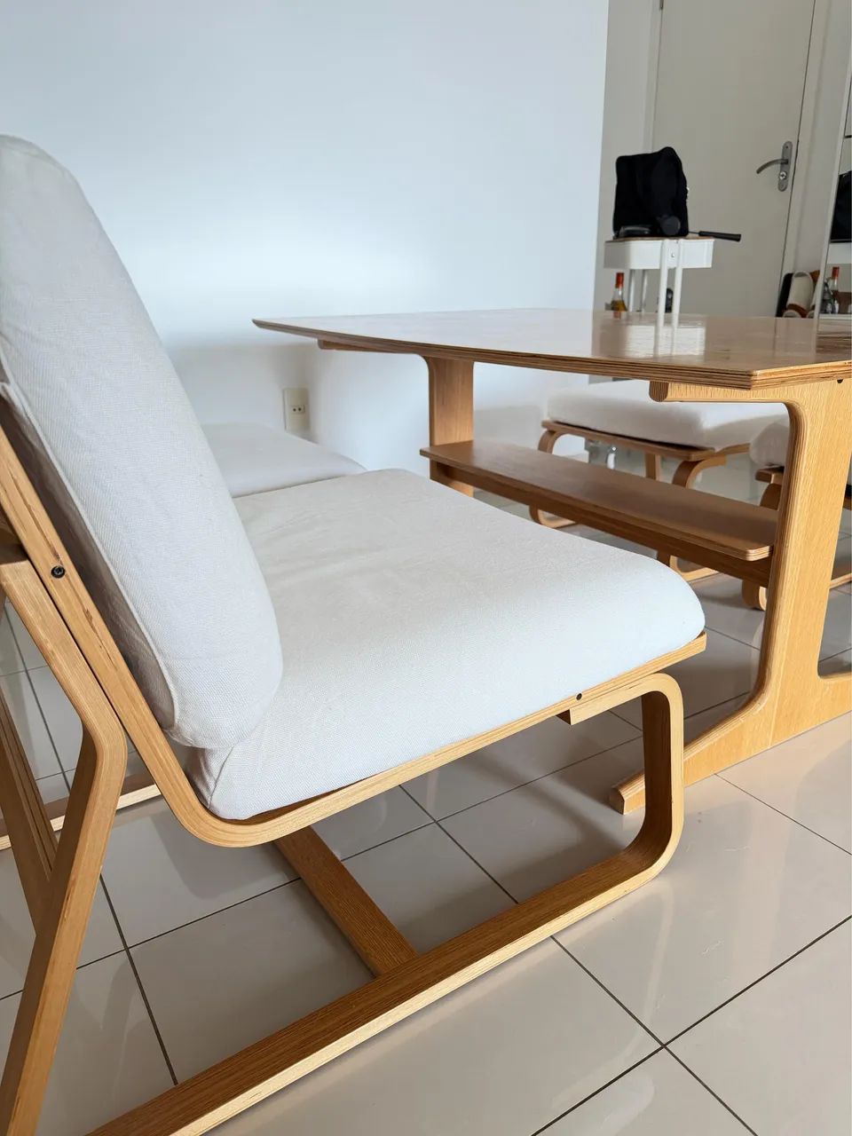 Mesa de Jantar 4 lugares japonesa (Muji) - Foto 3