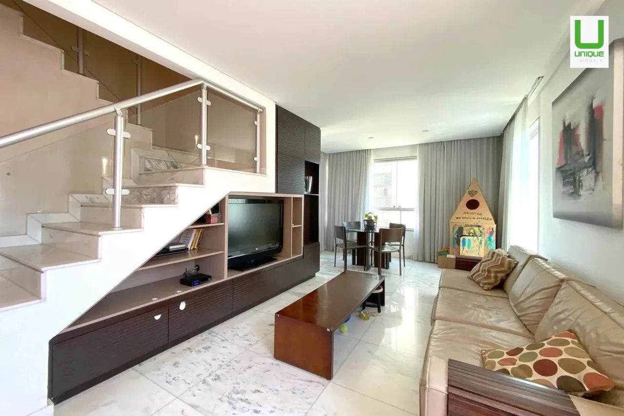 Cobertura, 5 quartos, 1 suite, 3 vagas
