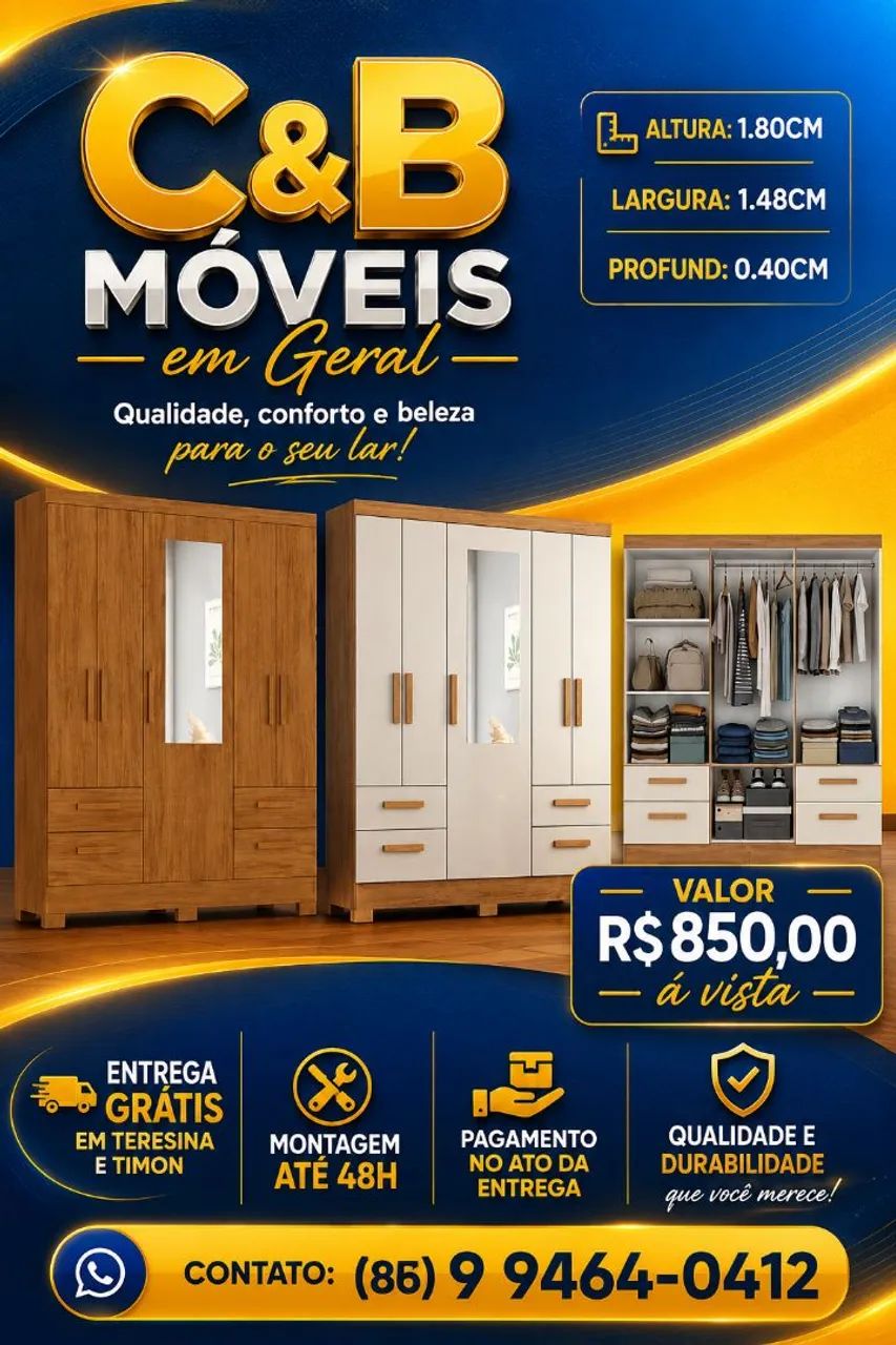 Guarda Roupa Casal 