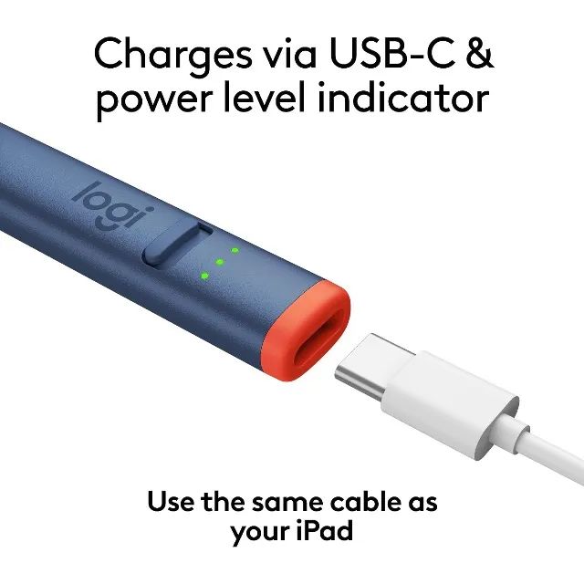 Pencil Logitech Crayon Para iPad Usb-c - Edição Especial - Foto 2