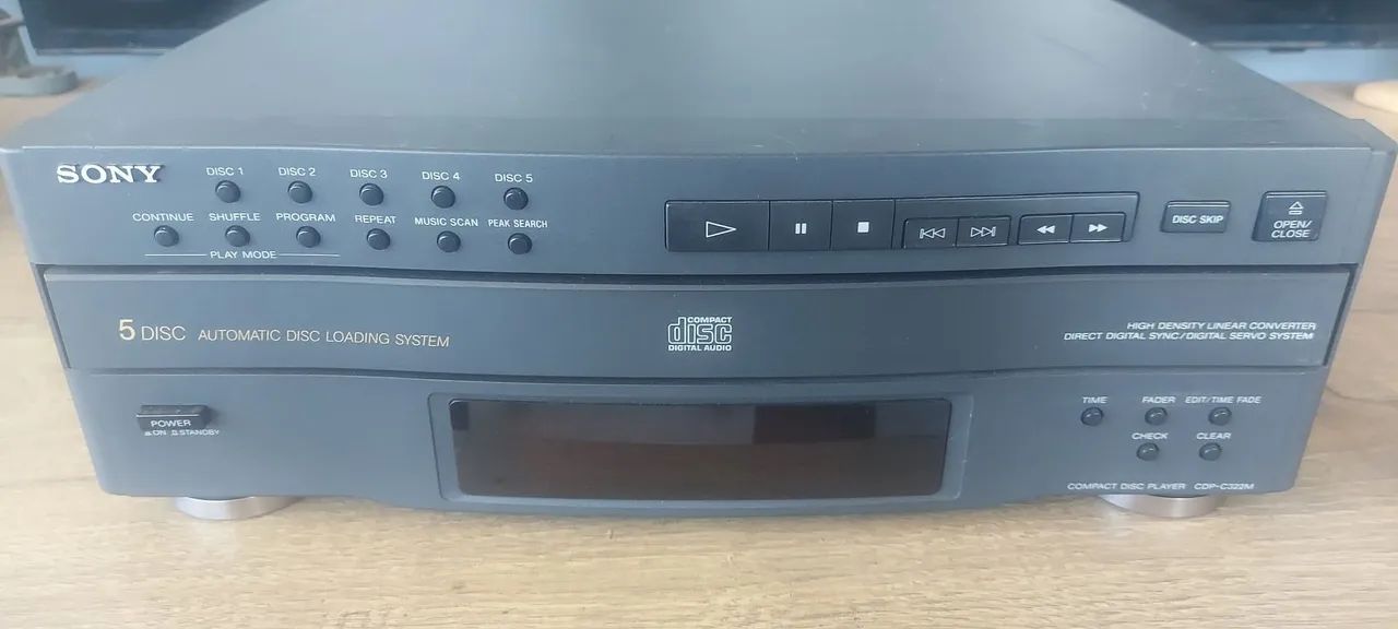 CD player carrocel sony
