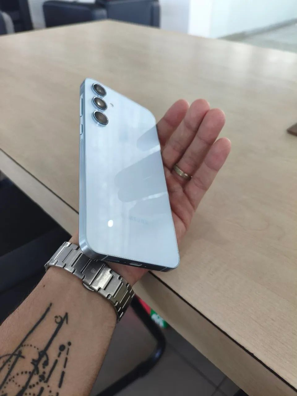 Samsung Galaxy A55 - 256gb Branco - Foto 3