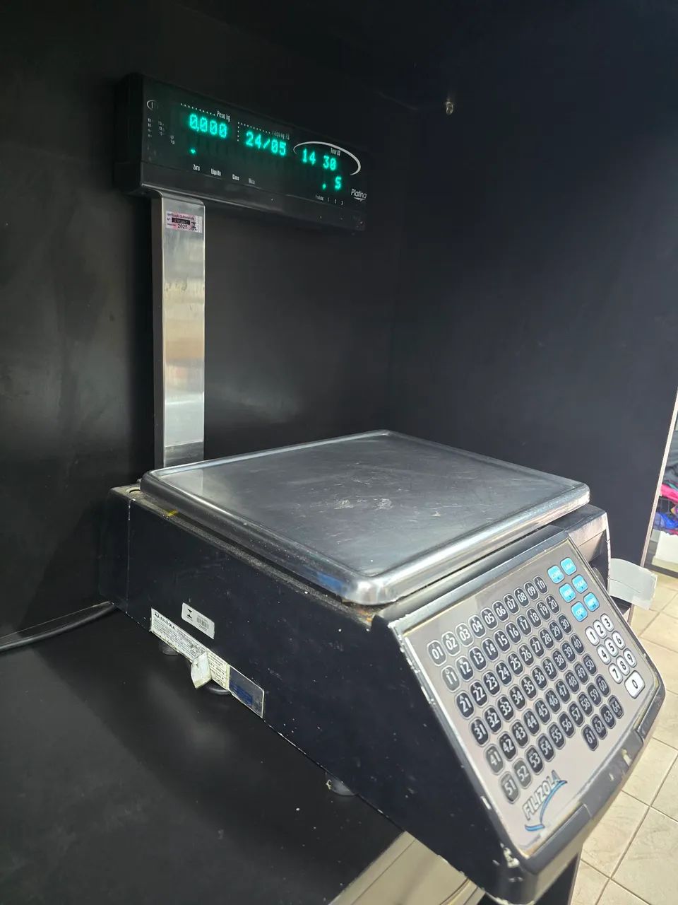 Balança platina Filizola 