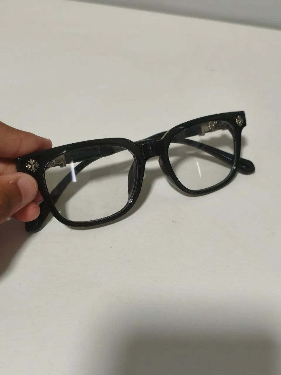 Óculos chrome hearts - Foto 2