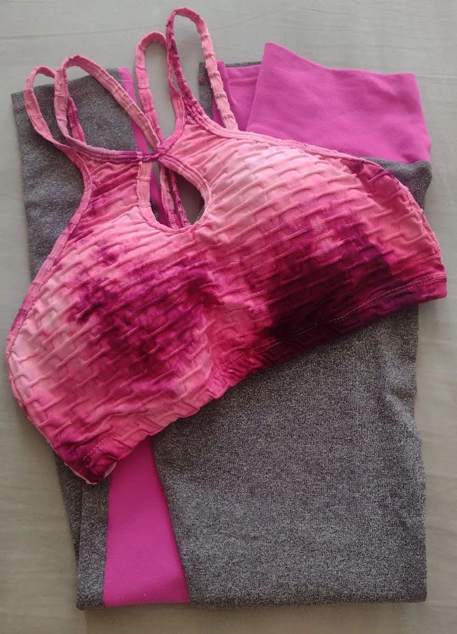 Kit Academia 2 Peças (Calça+Top) - Foto 5