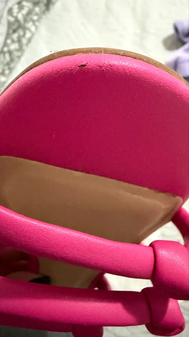 Rasteirinha Arezzo pouca usada  - Foto 4