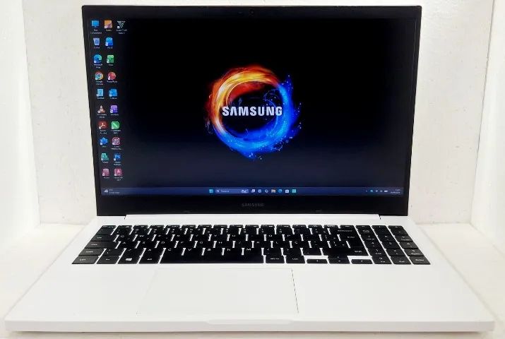 Vendo Notebook BRANCO Gamer Samsung Book Core i5 11ª Iris Xe com SSD NVMe - Foto 2
