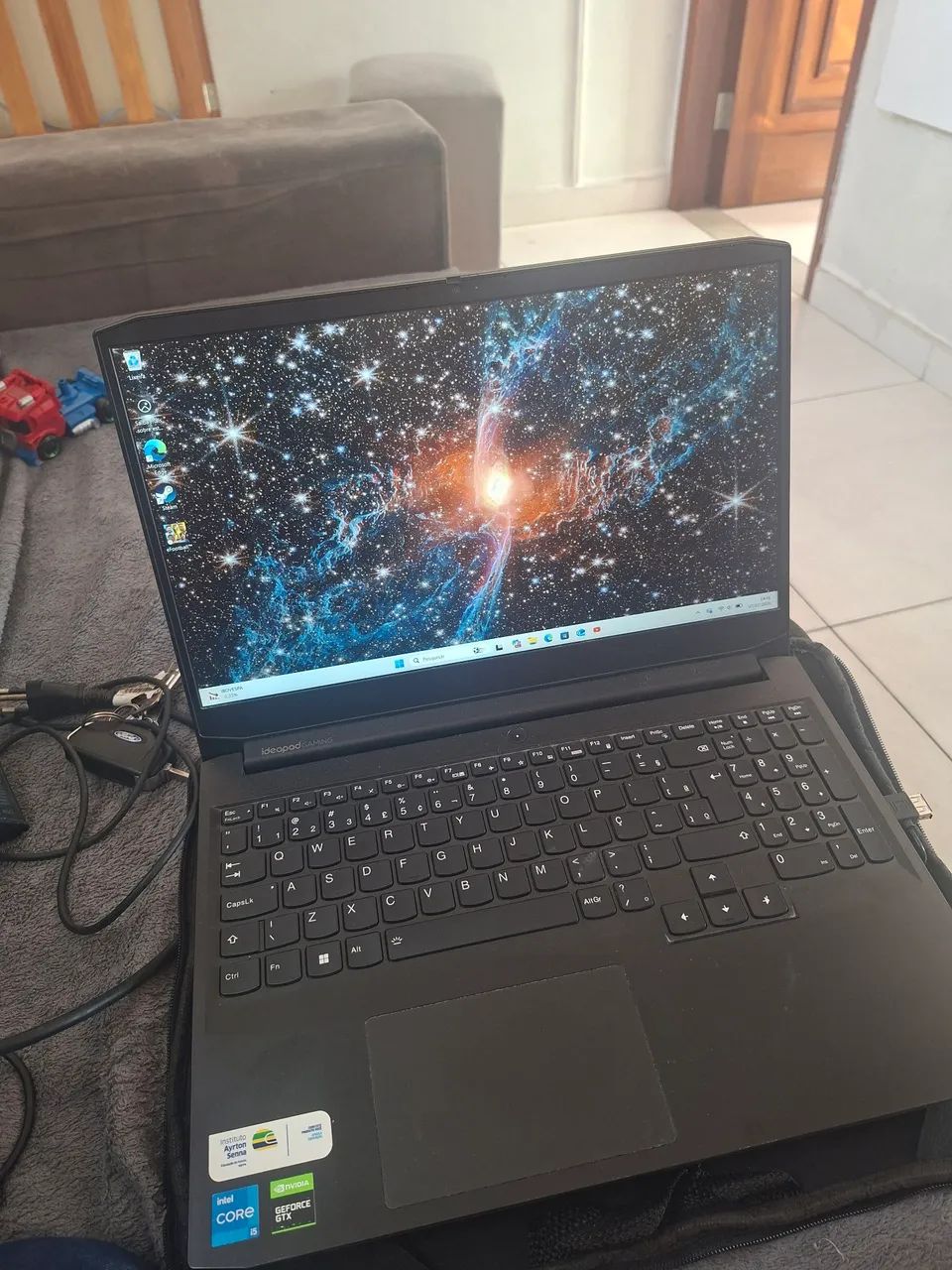 Notebook gamer lenovo placa de video gtx 1650