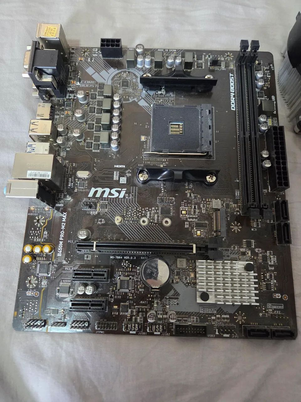 Placa mãe MSI b450m pro-m2 max