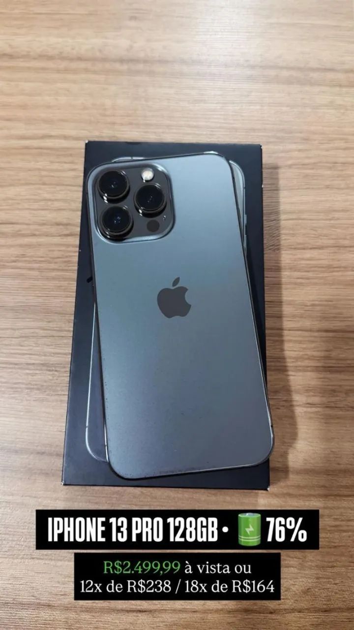 Iphone 13 Pro 128GB - Sao Jose Do Rio Preto - Celulares e