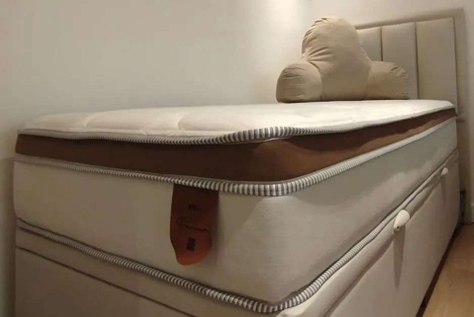 CAMA SOLTEIRO COM COLCHÃO  - Foto 2
