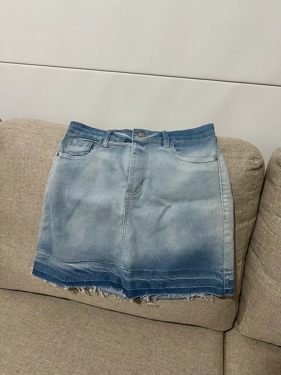 Saia jeans tamanho 38 nova 