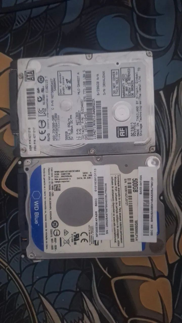 2 hdd 500 gb