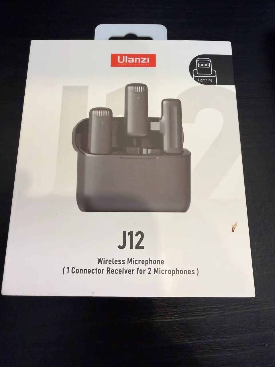 Microfone sem fio Ulanzi, novo, só comprei e nunca usei  - Foto 2