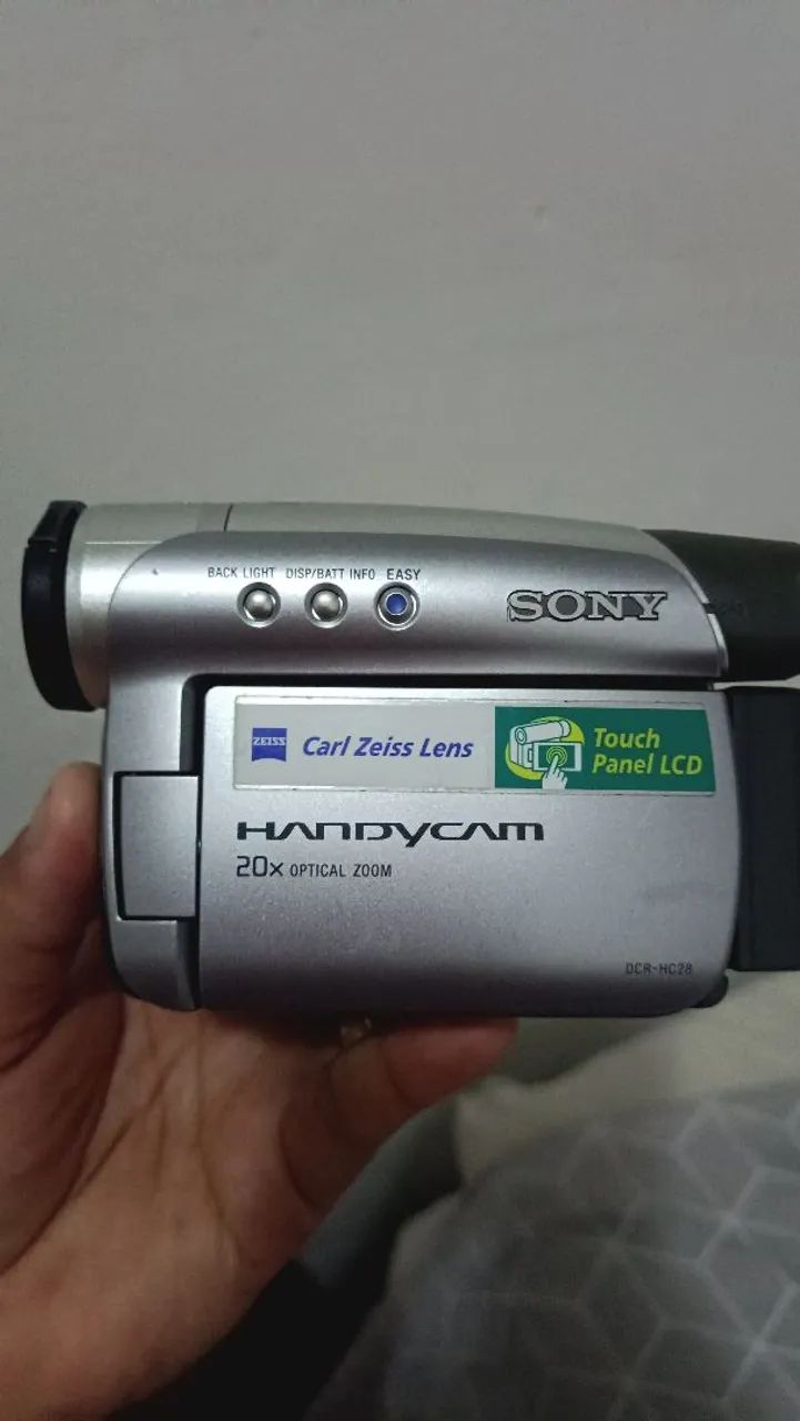 Filmadora Handycam Sony 20 x zoom optical - Peças e Acessórios