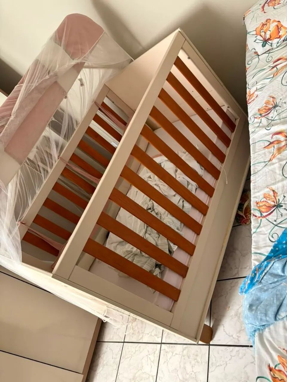 Berço infantil menina