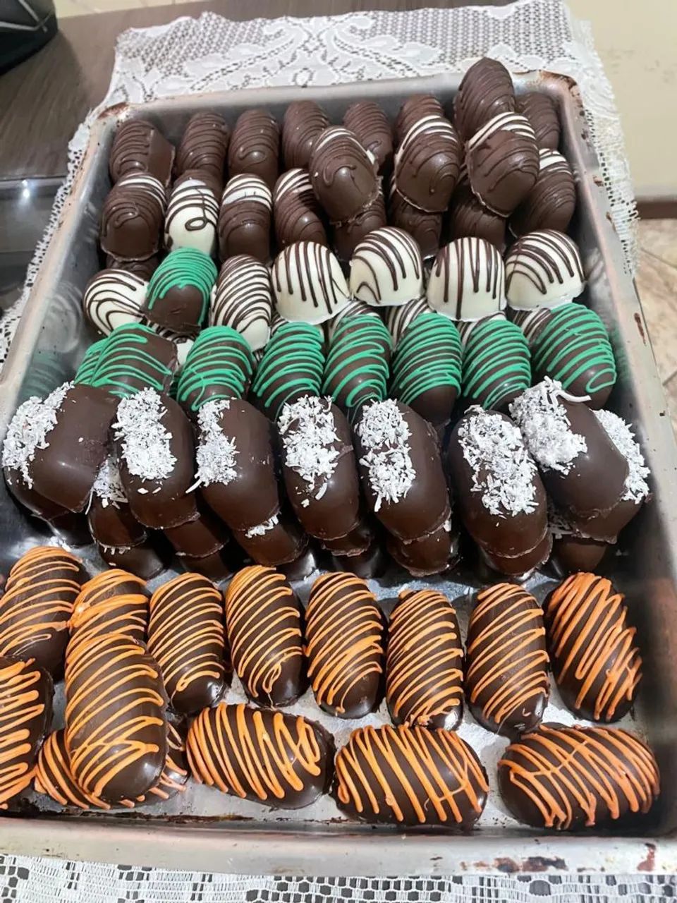 Bombons e salgados para festa e revenda 