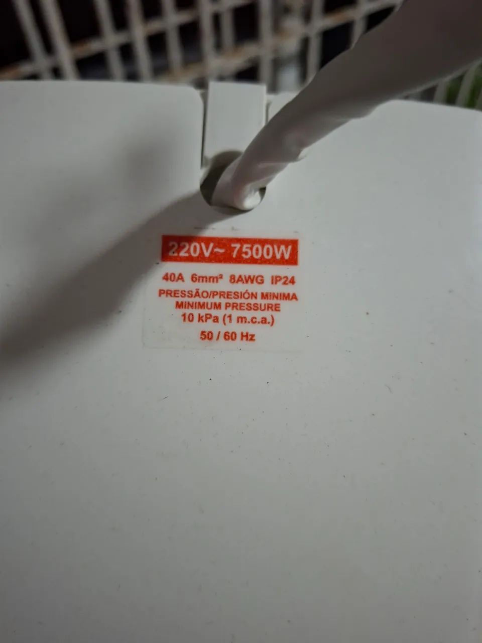 Chuveiro Lorenzetti Futura Multi 7500W 220V