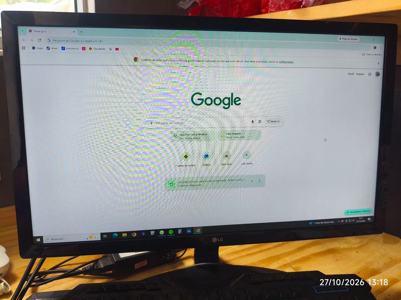Monitor de Led LG, de 22 polegadas  - Foto 2