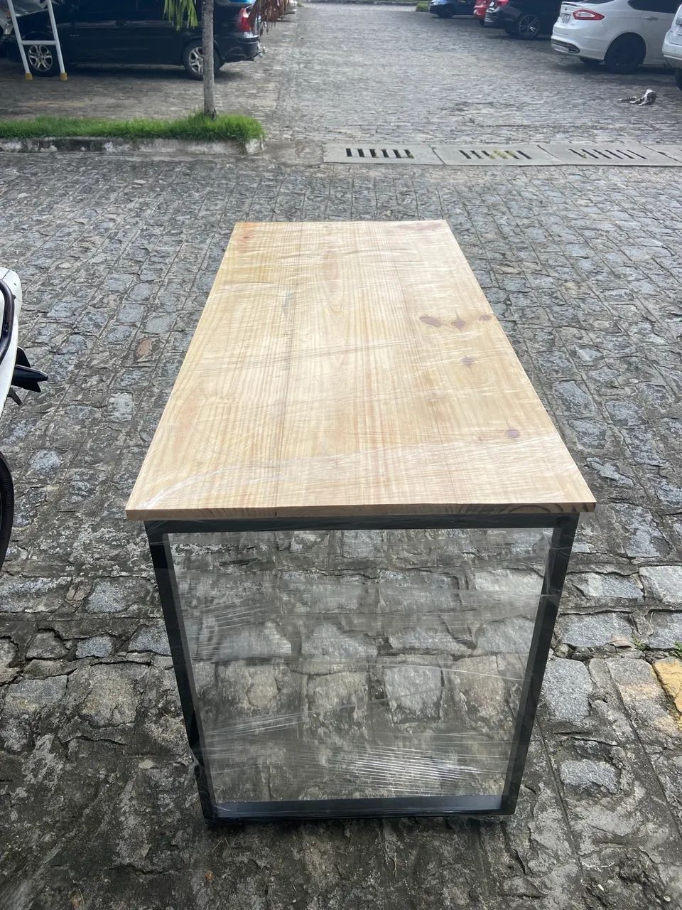 Mesa industrial de pinus - Foto 3