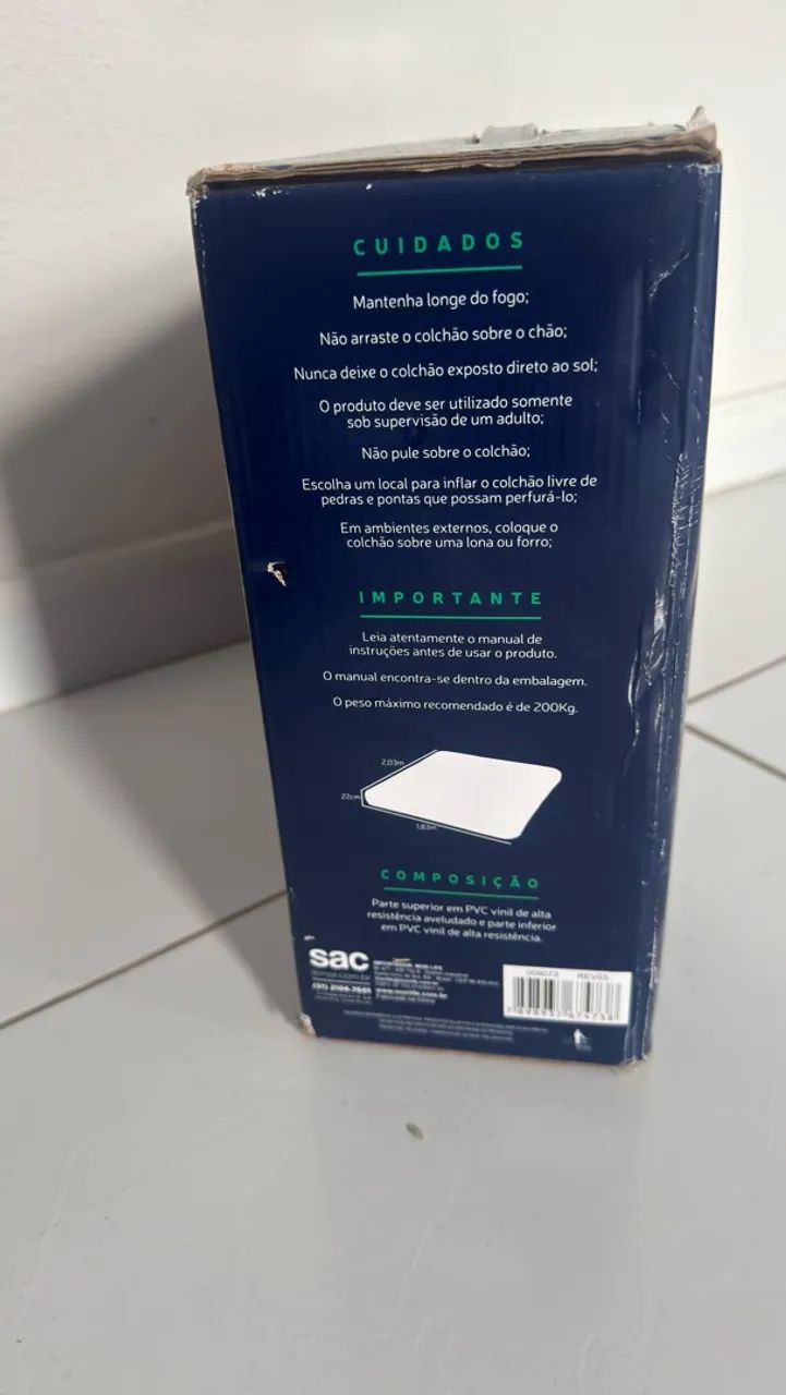 Colchão inflável  - Foto 2