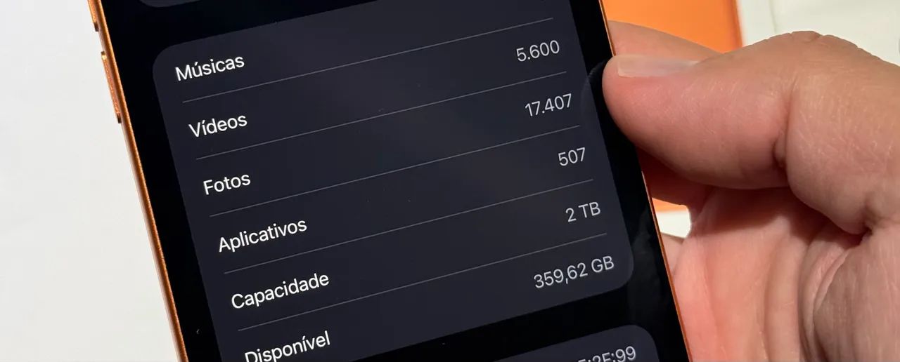 Iphone 17 Pro Max 2tb Laranja - Foto 2