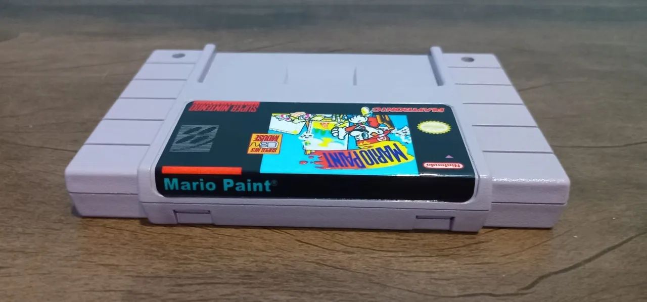 Cartucho Super Nintendo | Mario Paint Playtronic Original - Foto 4