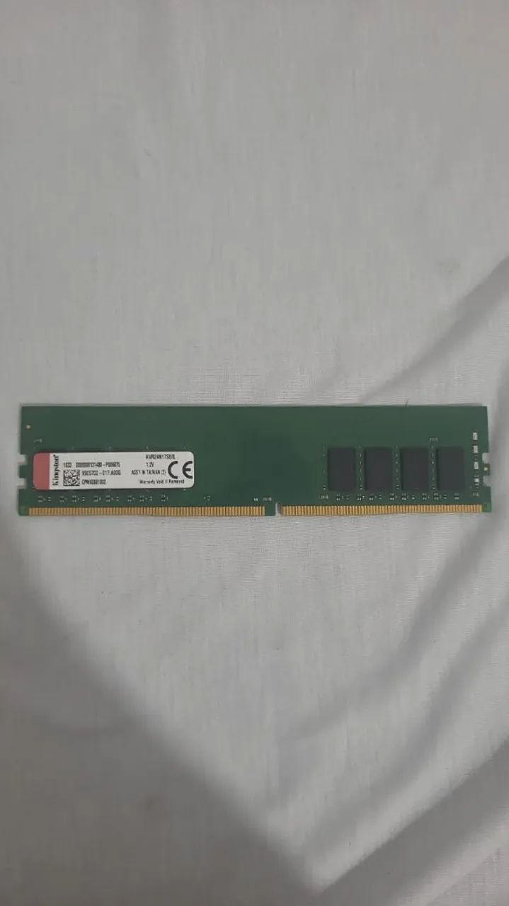 Vendo memória RAM Kingston 8GB DDR4 funcionando perfeitamente  - Foto 3
