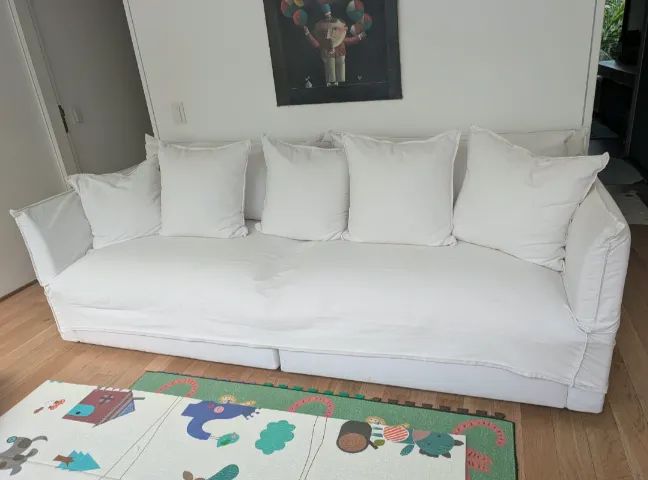 Sofa em tecido lavavel