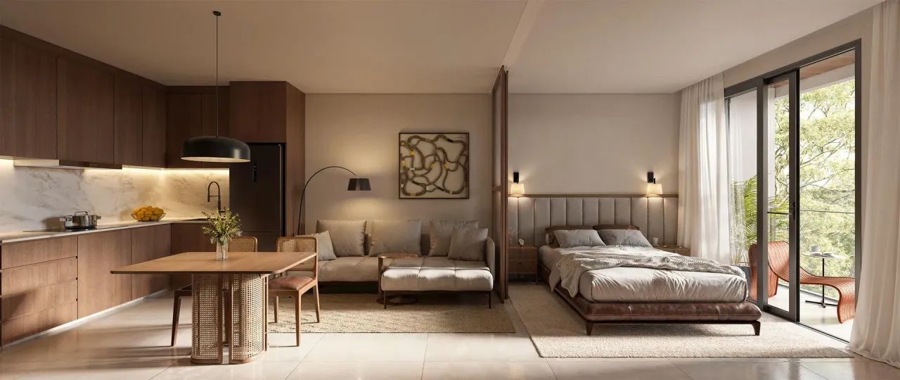 Apartamento para venda possui 36 metros quadrados com 1 quarto - Foto 4
