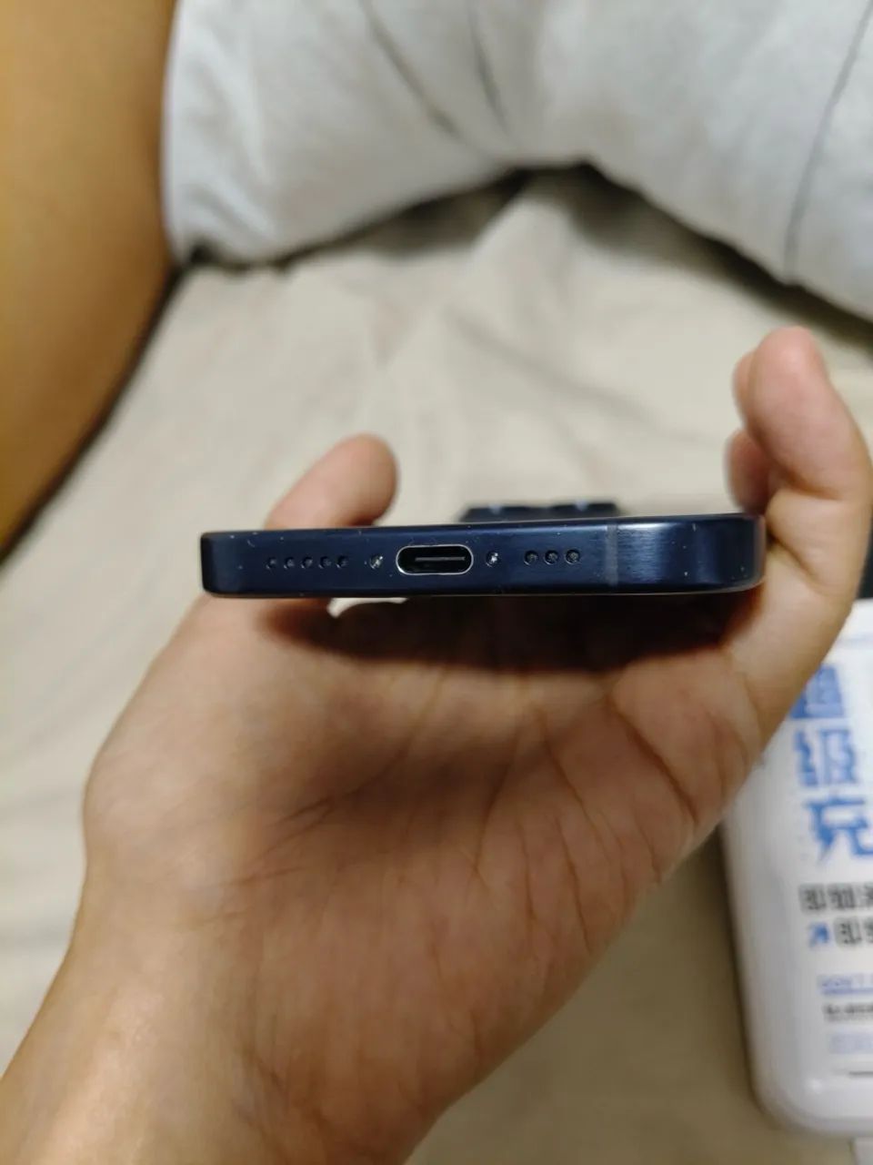 iPhone 15 Pro 128GB - Titânio Azul - Foto 2