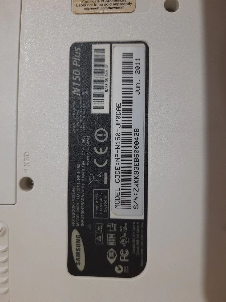 Notebook Samsung N150 Plus - Foto 5