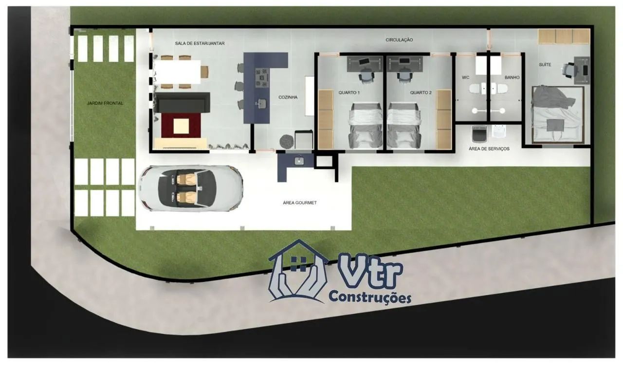 Casa com 3/4, uma suíte, Boa localização  - Foto 5