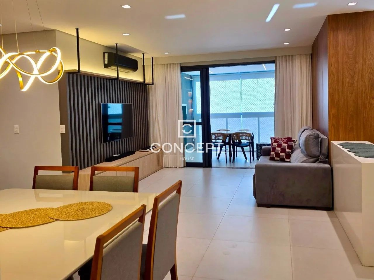 APARTAMENTO MOBILIADO 3 SUÍTES EDIFÍCIO ÉVORA - JARDIM DAS AMÉRICAS - Foto 2