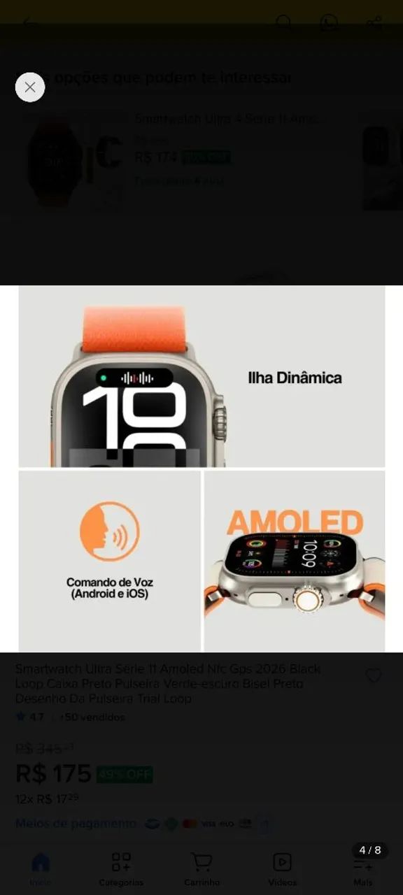 Smartwatch N11 Ultra  - Foto 4