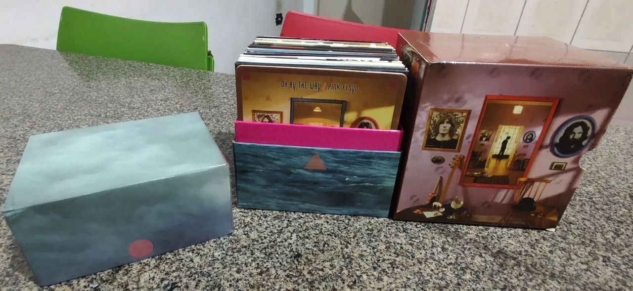 Caixa de box com 16 cds set pink Floyd Oh,By ,the way way - CDs