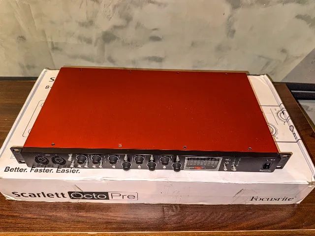 Focusrite Scarlett Octopre 2nd Gen Adat 8 Canais - Equipamentos e