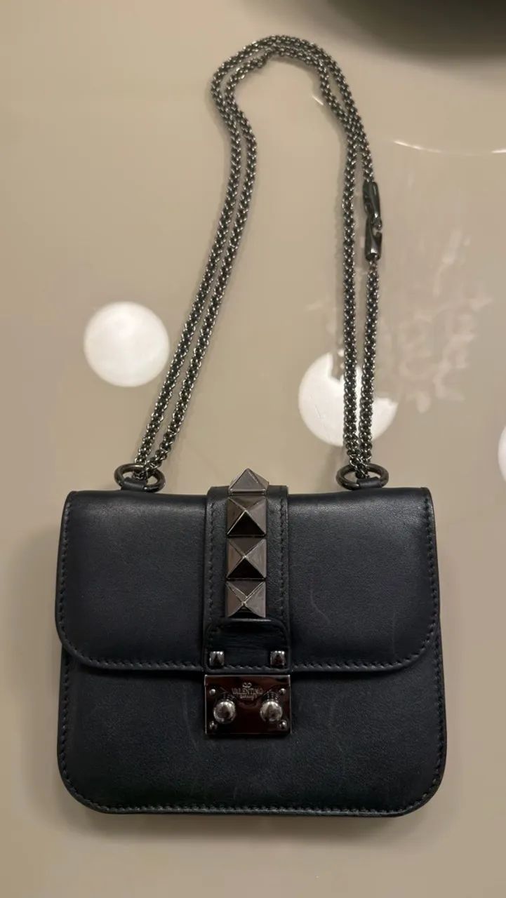 Bolsa Valentino Rockstudi Lock Mini