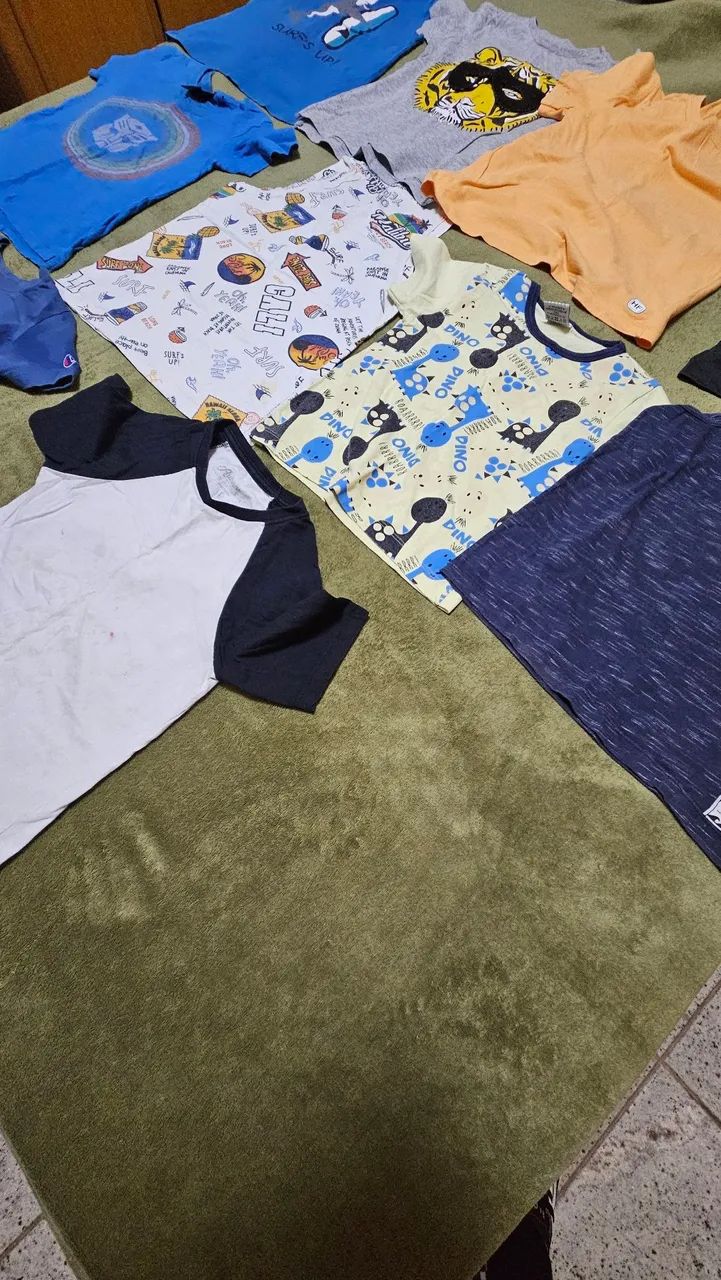 Camisa infantil 3/4 anos - Foto 2