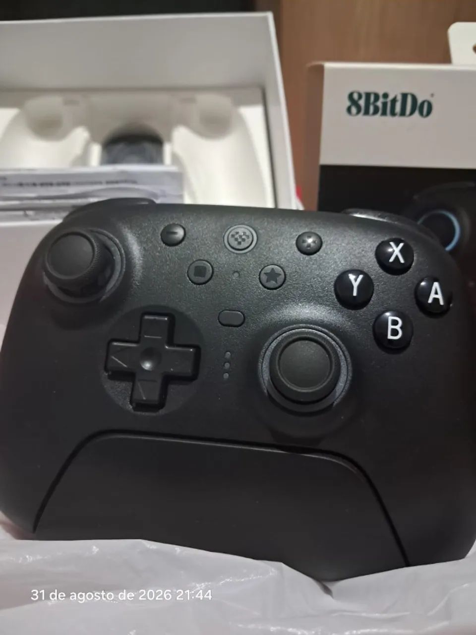 Controle 8BitDo Ultimate 2 Bluetooth Preto Switch 1/2 Windows - Foto 2