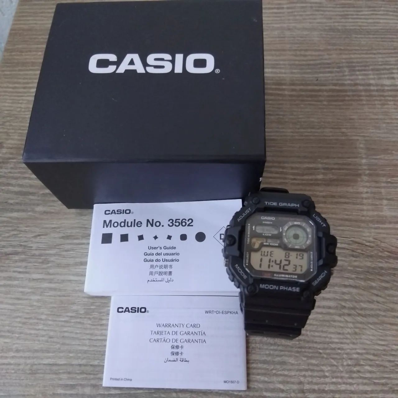 Relógio Casio WS 1.700h - ZERADO - Tudo ON - Foto 5
