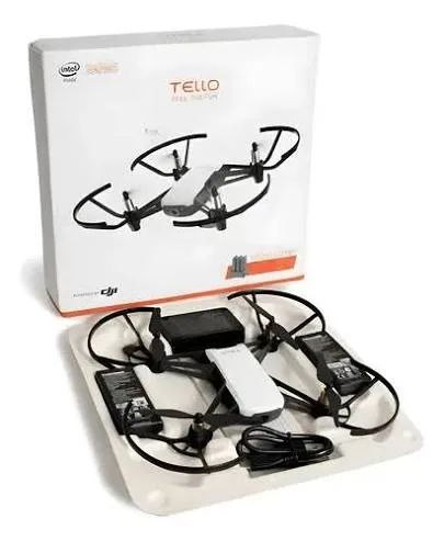 Drone DJI Tello  Boost Combo com câmera  2.4GHz 2 baterias+CAIXA E ACESSORIOS