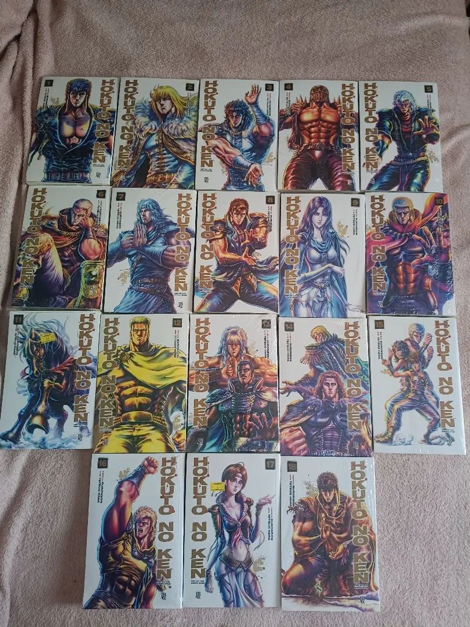 Hokuto No Ken 1- 18 LACRADOS (Coleção Completa) - Livros e