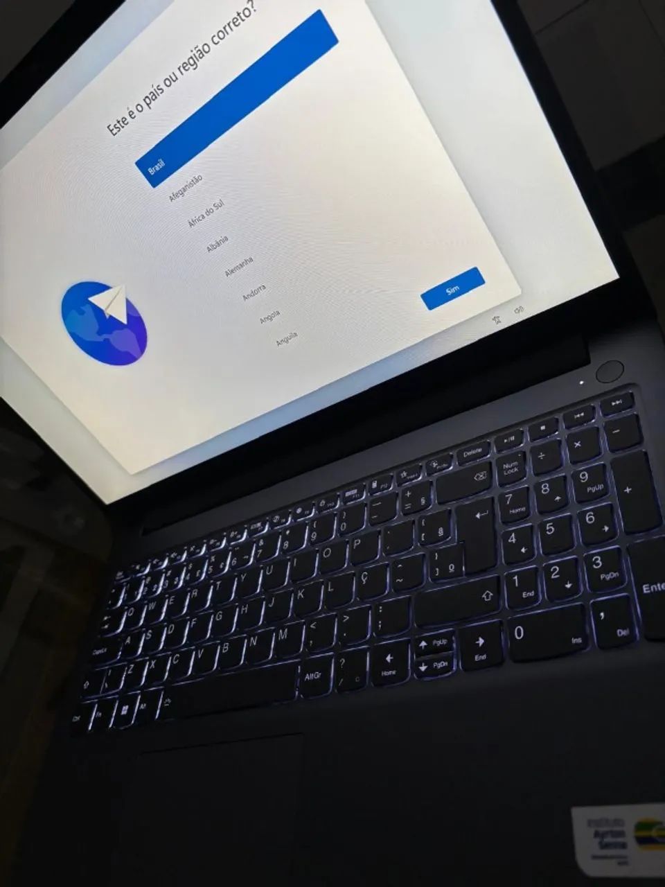 Notebook Lenovo Loq RTX 3050 (Em perfeito estado) - Foto 4