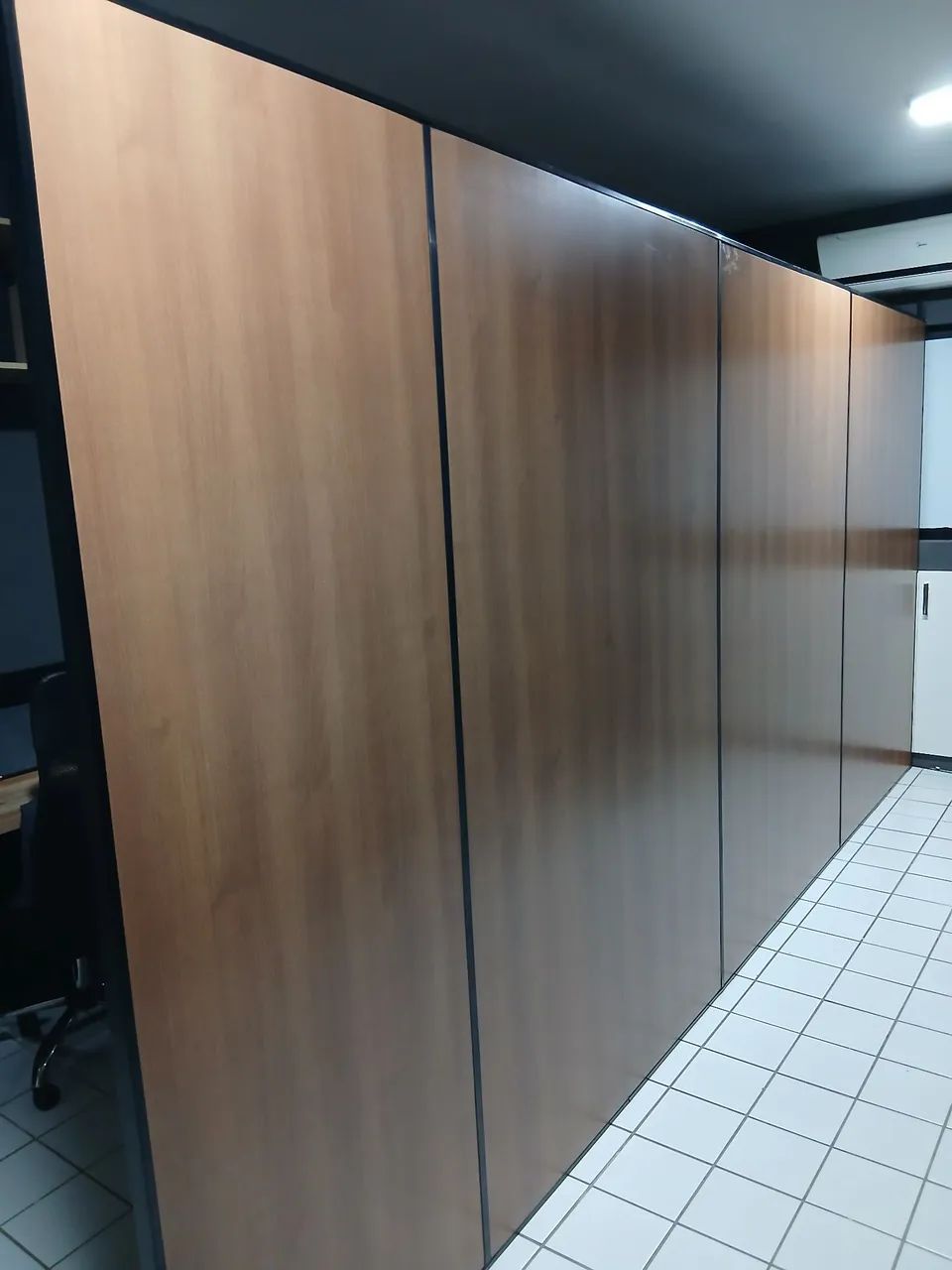 Divisória nova 4.40 x 2.60 com porta (instalada) - Foto 5
