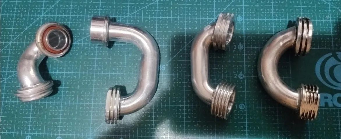 Curvas de Escapamento 1/8  R$ 80,00 a unidade - Foto 2