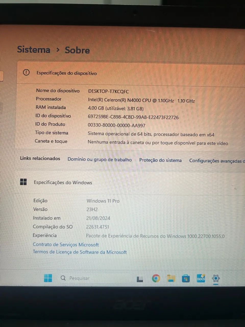 Computador acer aspire 3  - Foto 2